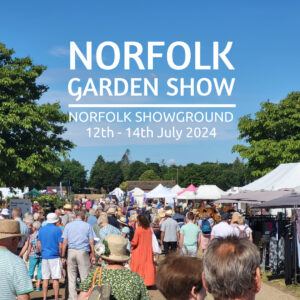 Norfolk Showground Main Image_Norfolk Garden Show with Logo 2024